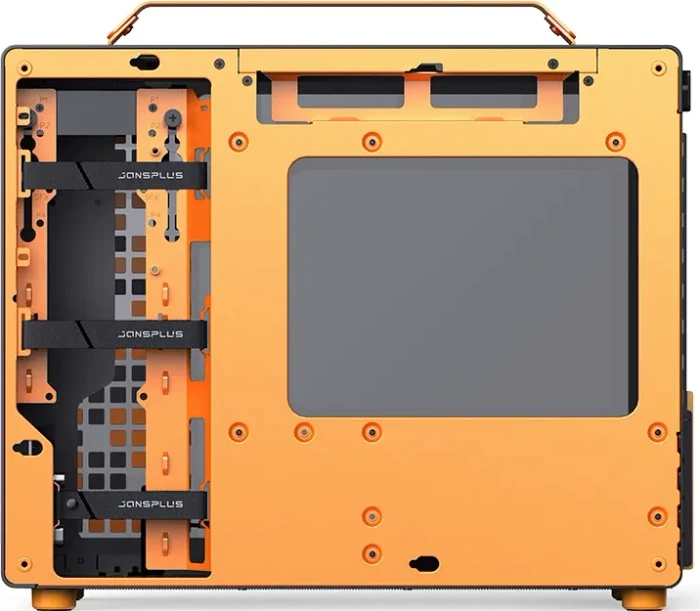 Jonsbo Z20 Mesh Orange Black, schwarz
