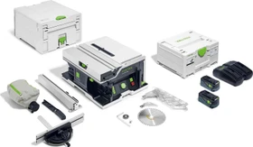 Festool CSC SYS 50 EBI-Plus Akku-Tischkreissäge inkl. 2 Akkus 5.0Ah