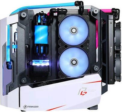 Antec Striker Phantom Gaming Edition, weiß, Glasfenster, Mini-ITX