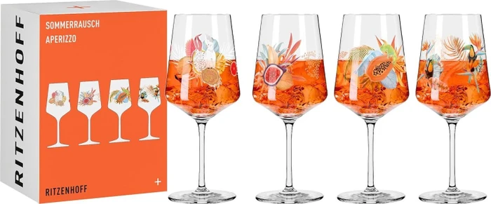 Ritzenhoff Sommerrausch F24 Aperitifglas, 4 Stück