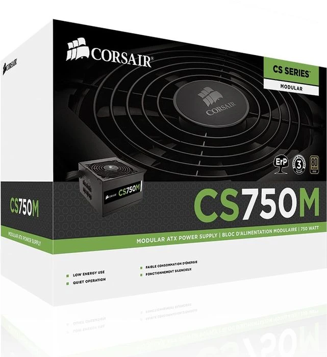 Corsair CS Series Modular CS750M 750W, ATX 2.4
