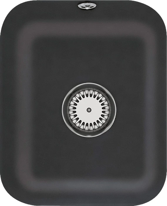 Villeroy & Boch Cisterna 45 Unterbau Becken mittig pure black