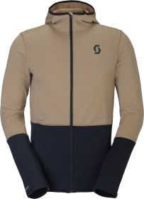 Scott Defined Light Zip Hoodie toast beige/black (Herren)