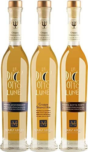 Marzadro Le Dic'otto Lune Grappa Stravecchia 200ml