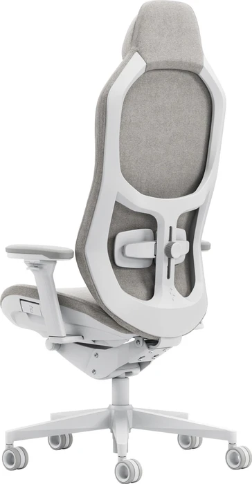 Fractal Design Refine 2 Fabric Light Stoff Gamingstuhl, hellgrau/weiß
