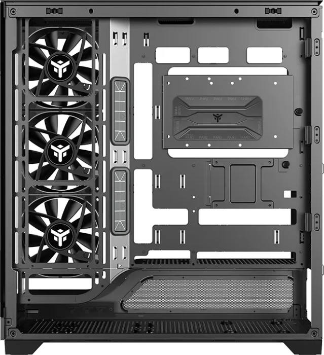 iTek Showbui Wave 82B Black, Glasfenster