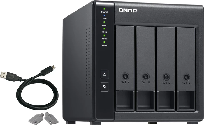 QNAP Expansion Unit TR-004, 1x USB-C 3.0