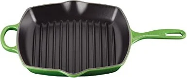 Le Creuset Grillpfanne quadratisch 26x26cm bamboo green