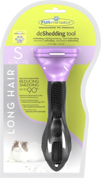 FURminator deShedding Tool für kleine Katzen mit langem Fell, Version 1