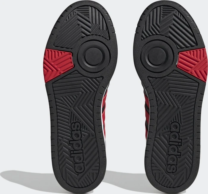 adidas Hoops 3.0 Mid Classic Vintage core black/better scarlet/cloud white