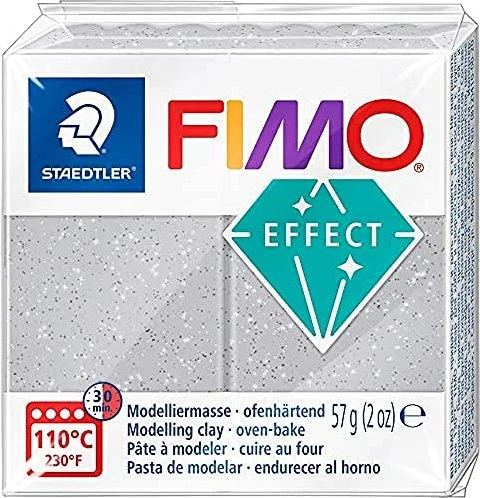 Staedtler Fimo Effect 57g glitter silber