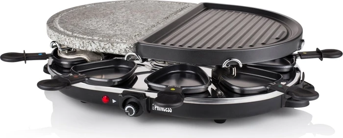 Princess 162710 Oval Stone & Grill Party Raclette