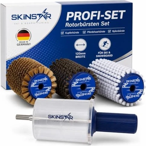 Skinstar Bürsten Set WorldCup Professional 5-teilig