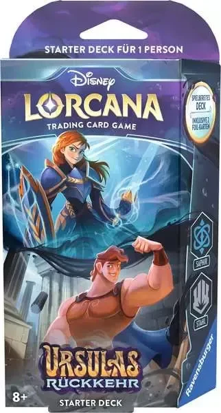 Disney Lorcana - Ursulas Rückkehr - Starter Deck Saphir/Stahl (DE)