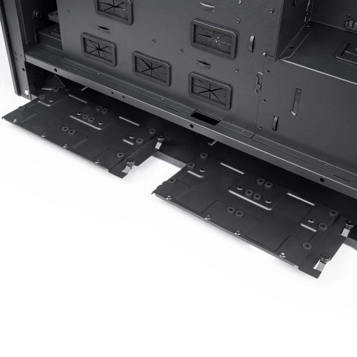 SilverStone Alta F2 Black, schwarz, Glasfenster