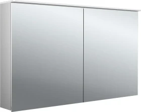 Emco Pure 2 Design LED-Lichtspiegelschrank 120cm, mit Lichtsegel, 2 Türen
