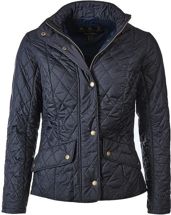 Barbour Flyweight Cavalry Quilted Jacke navy (Damen)
