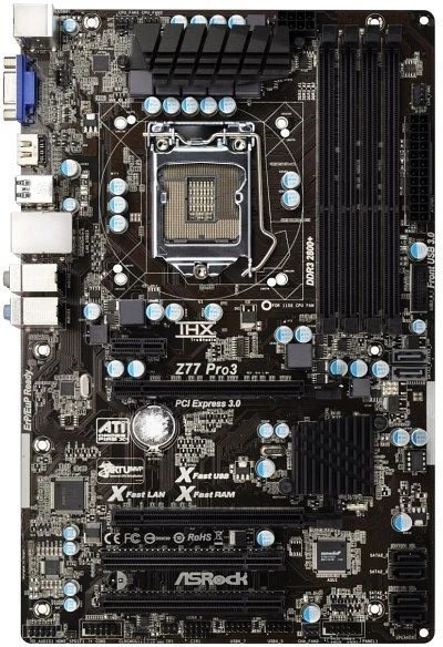 ASRock Z77 Pro3 (Intel 1155)