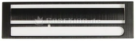 Lian Li C-20 Laufwerksblende, silber/schwarz
