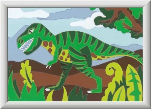 Ravensburger Malen nach Zahlen Hungriger Dinosaurier