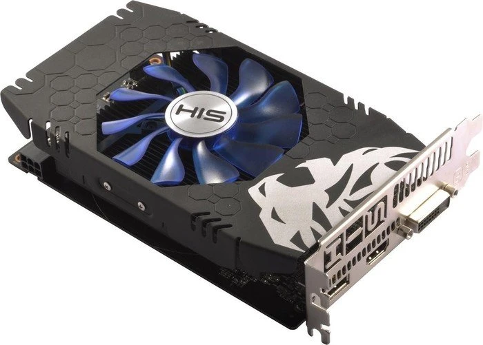 HIS Radeon RX 460 iCooler OC, 2GB GDDR5, DVI, HDMI, DP