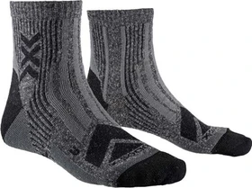 X-Bionic Hike Perform Merino Ankle Wandersocken black/charcoal
