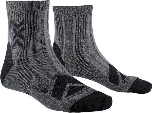 X-Bionic Hike Perform Merino Ankle Wandersocken black/charcoal