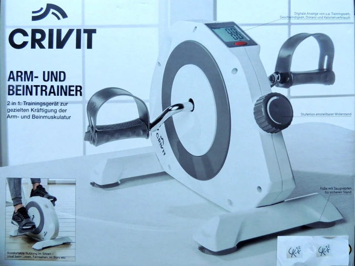 Crivit Arm und Bein Trainer weiß
