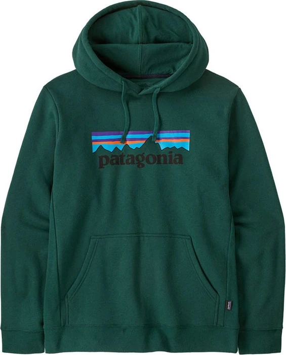 Patagonia P-6 Logo Uprisal Hoodie cascade green