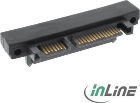 InLine SATA Adapter, SATA 22-Pin Stecker auf Buchse, oben gewinkelt (27700F)