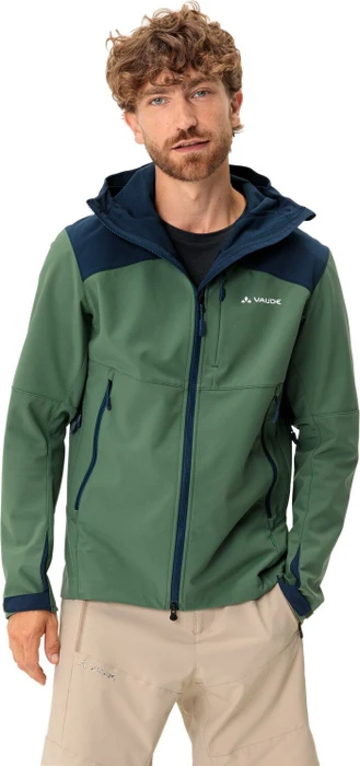 Vaude Roccia II Softshell Funktionsjacke woodland/dark sea (Herren)