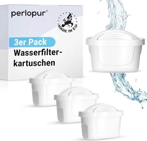 PearlCo Family LED Tischwasserfilter inkl. Kartusche unimax protect+ anthrazit