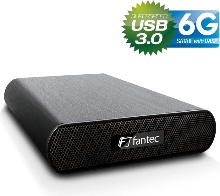 Fantec AluAir U3-6G schwarz, USB-B 3.0