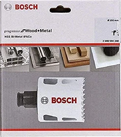 Bosch Professional BiM Progressor for Wood and Metal Lochsäge, 152mm, 1 Stück