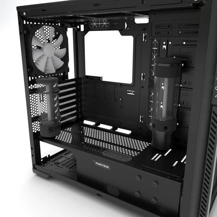 Phanteks Enthoo Pro M Tempered Glass schwarz, Glasfenster