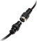 Ducky Premicord Spiralkabel USB-C auf USB-A, Tastaturkabel (Spiral-Textilkabel), 1.8m, Phantom Black Vorschaubild