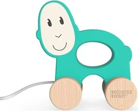 Matchstick Monkey Nachziehspielzeug Affe