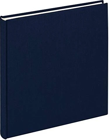 Walther Design Buch Fotoalbum Cloth 26x25 dunkelblau