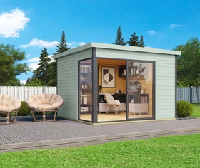 Lasita Maja Domeo 1 Gartenhaus gletschergrün