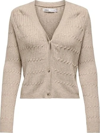 ONLY Katia Strickjacke mocha meringue (Damen)