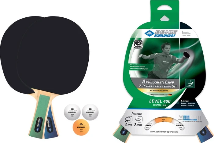 Donic Schildkröt Level 400 Tischtennis-Set
