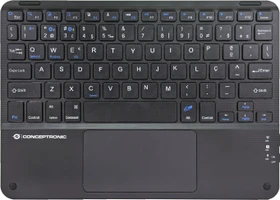 Conceptronic TOBIN01BPT 10-Zoll-Bluetooth-Tastatur mit Touchpad, Bluetooth, PT (120850807101)