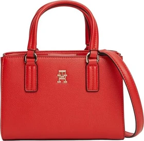 Tommy Hilfiger TH Monogram Crossbody-Tote-Bag Handtasche rot