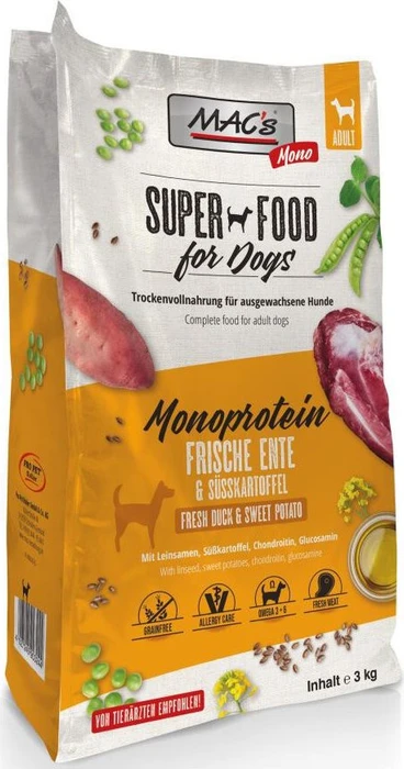 MAC's Dog Mono Ente und Kartoffeln, 3kg