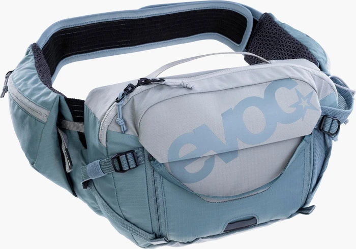 Evoc Hip Pack Pro 3 mit Trinksystem stone/steel