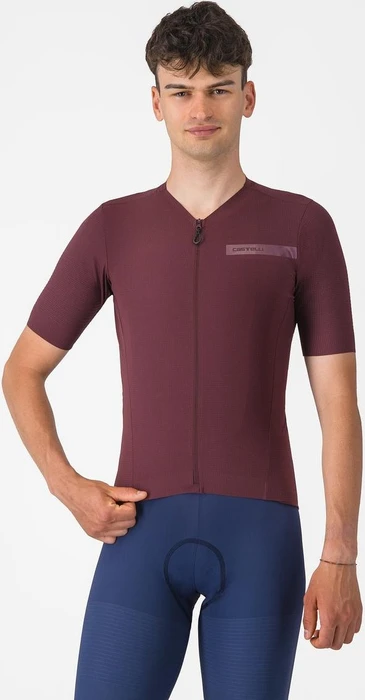 Castelli Premio Evo Trikot kurzarm deep bordeaux (Herren)