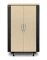 APC NetShelter 19" Netzwerkschrank 24HE, vormontiert, eigenbelüftet, Blechtür, schallgedämmt, Ahorn, 1130mm tief Vorschaubild