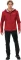 Vaude Simony 2.5L V Funktionsjacke rot (Herren) Vorschaubild