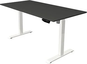 Kerkmann Move 1 elektrisch höhenverstellbarer Sitz-Steh-Schreibtisch 160x80cm anthrazit/weiß