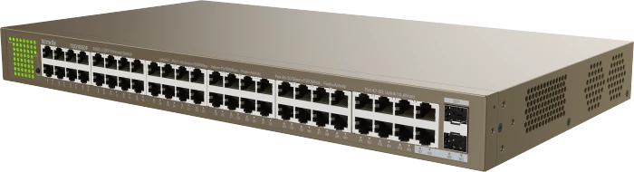 Tenda TEG1000 Rackmount Gigabit Switch, 48x RJ-45, 2x SFP